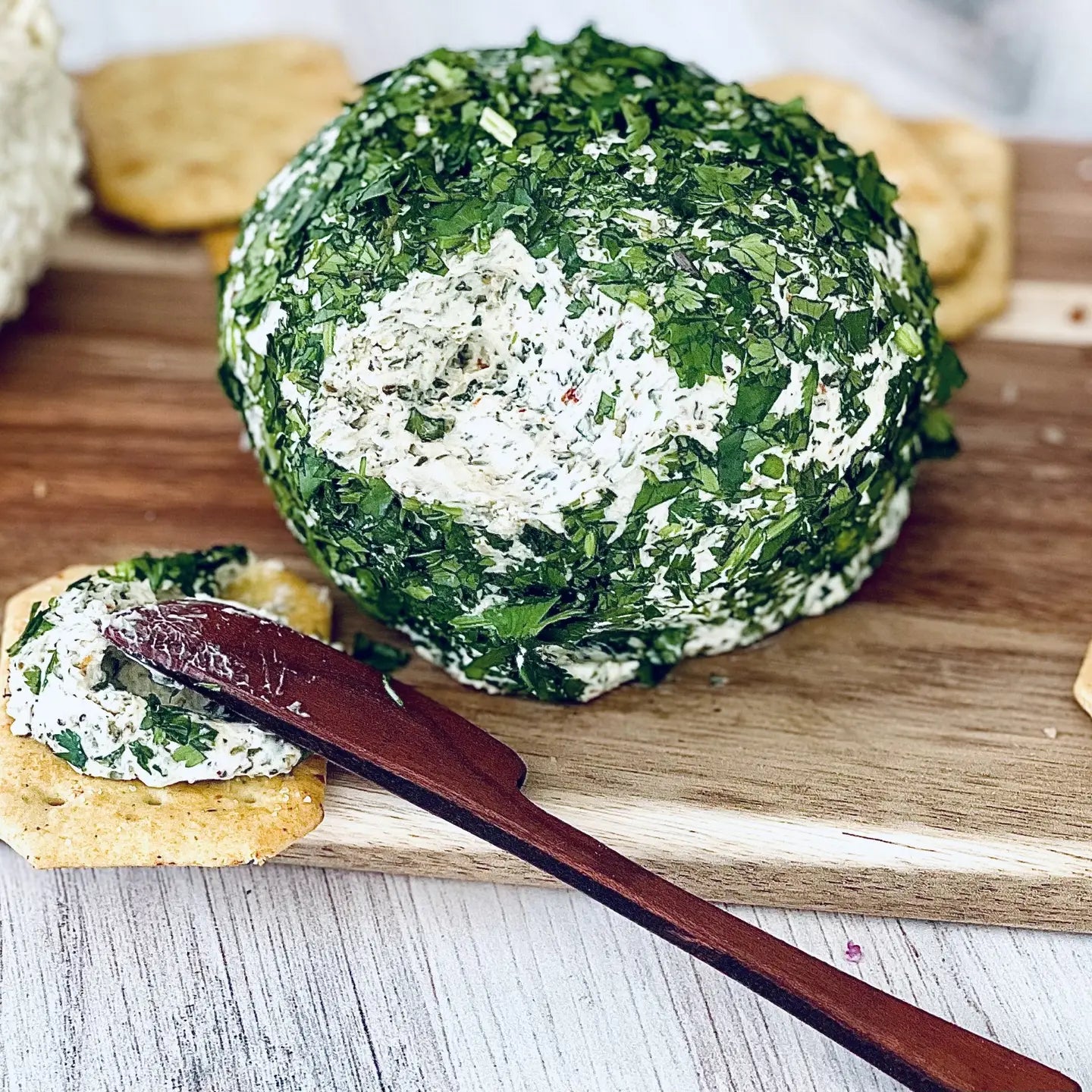 Spunky Spinach Appetizer Cheeseball