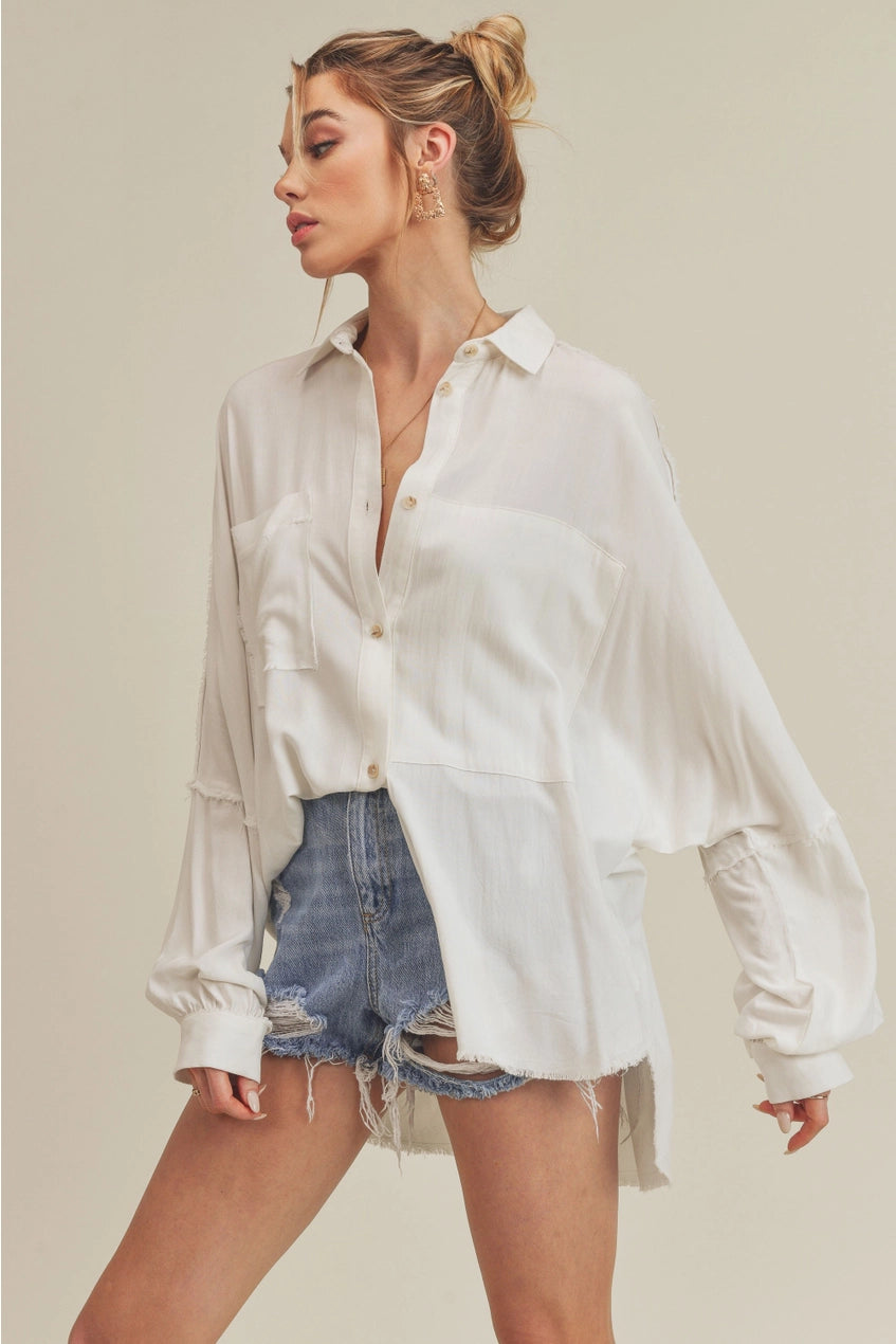 Delilah Top- White
