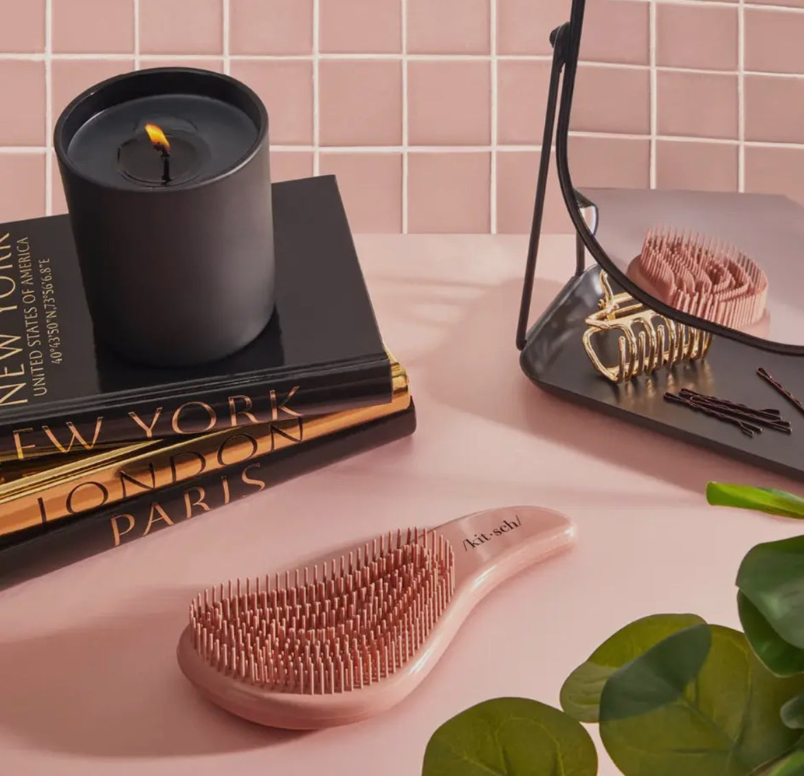 Kitsch Detangling Brush- Terracotta