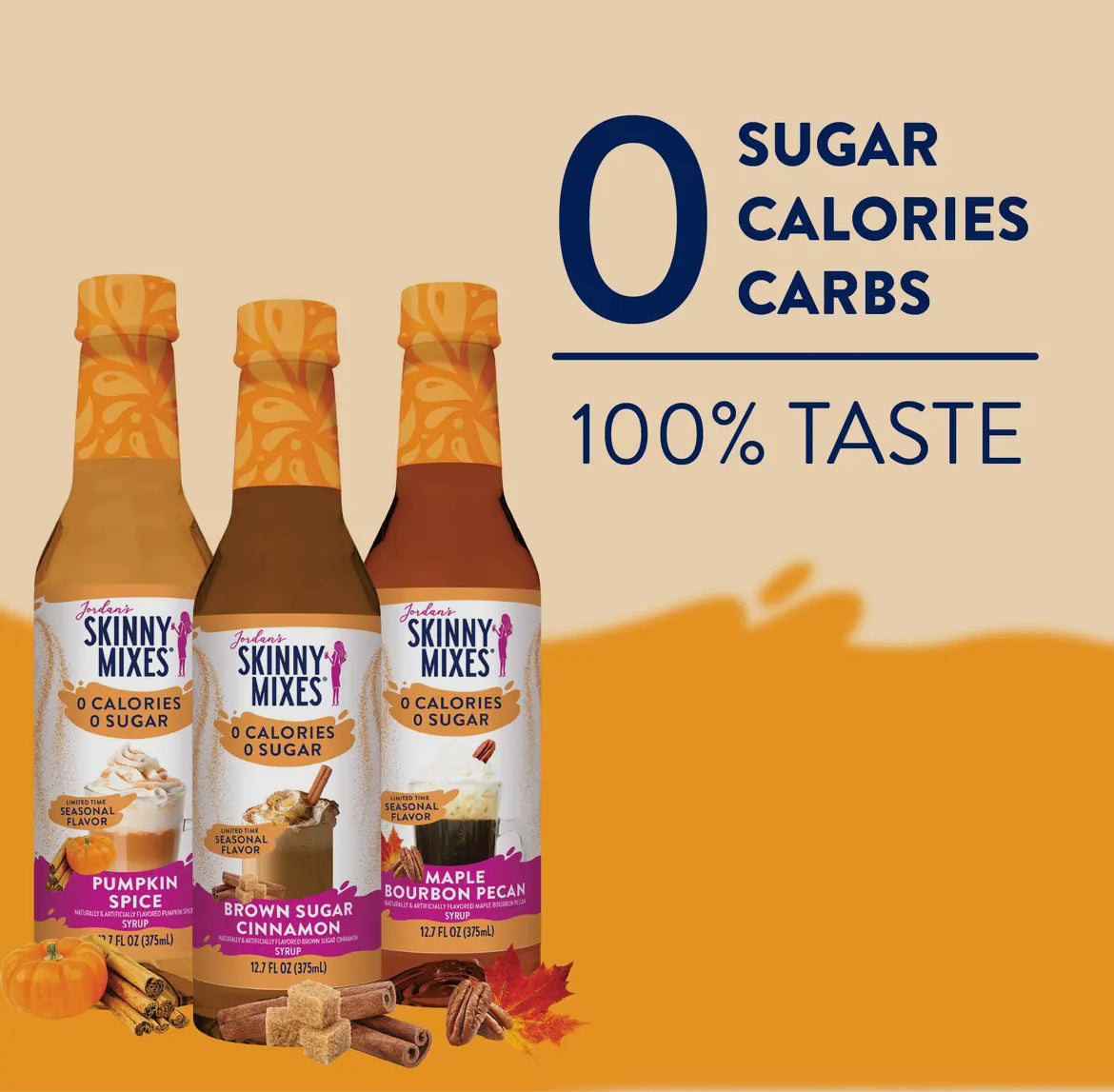 Fall Favorites Syrup Trio - Sugar Free Gift Set