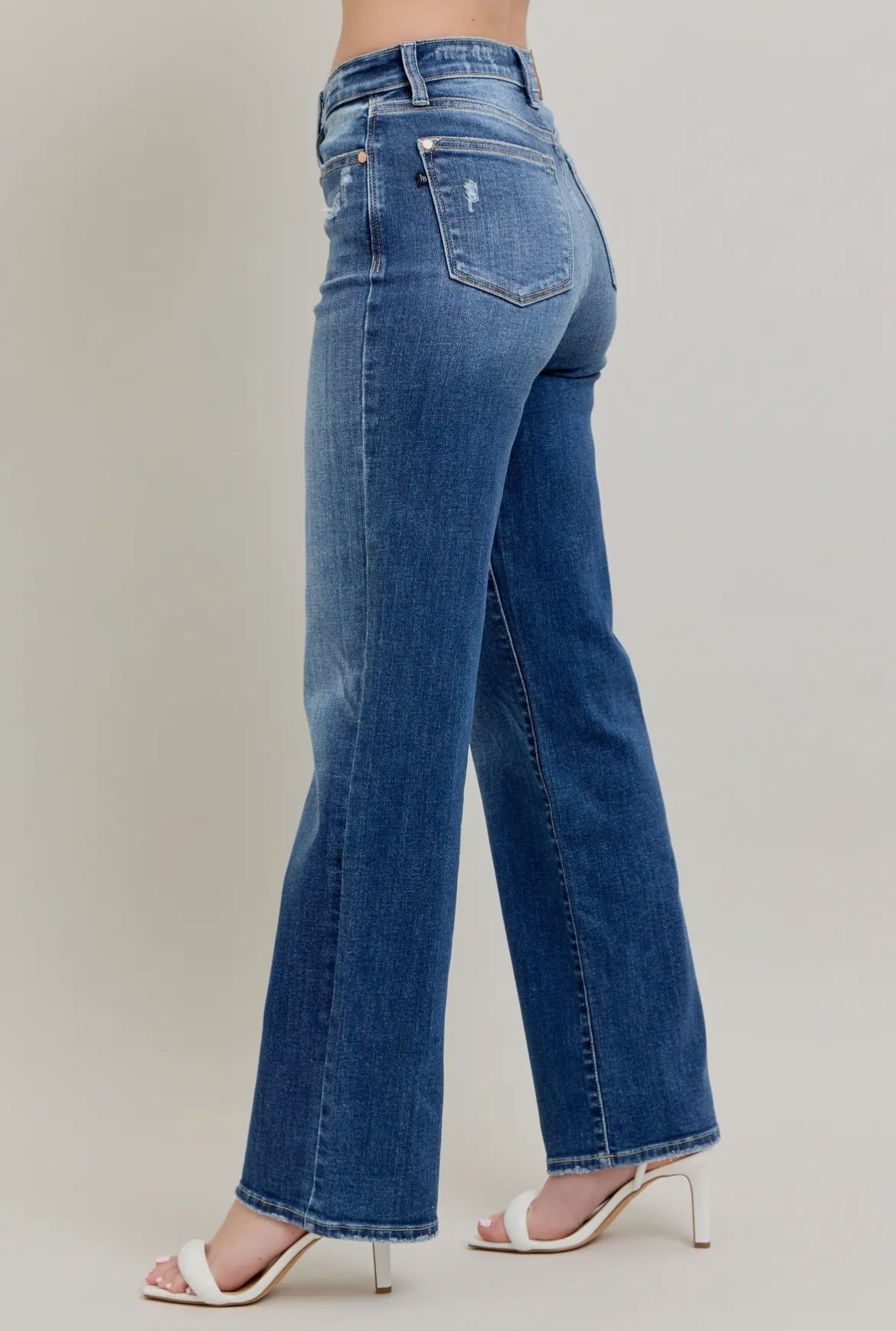 Judy Blue Dark Wash 90’s Straight Leg Jeans