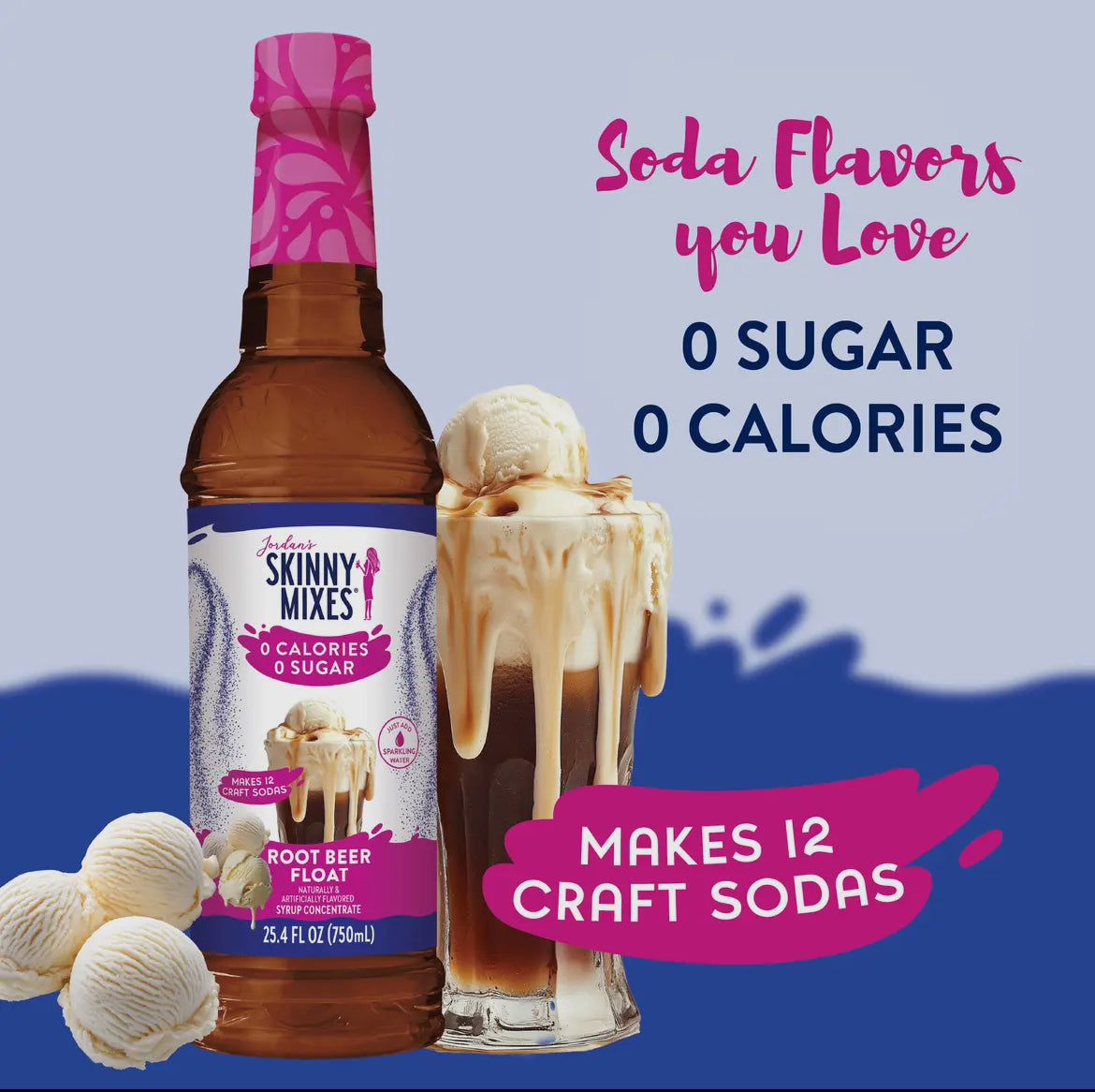 Skinny Root Beer Float Syrup