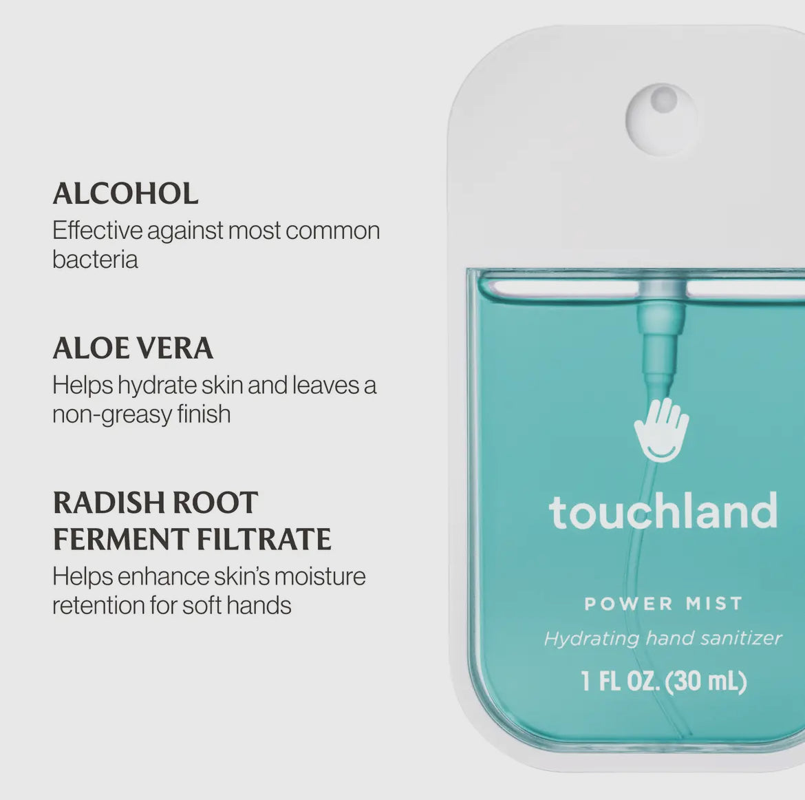 Touchland Blue Sandalwood Hand Sanitizer