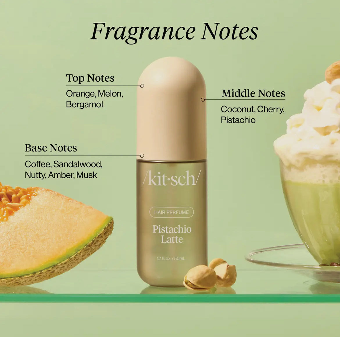 Kitsch Hair Perfume- Pistachio Latte