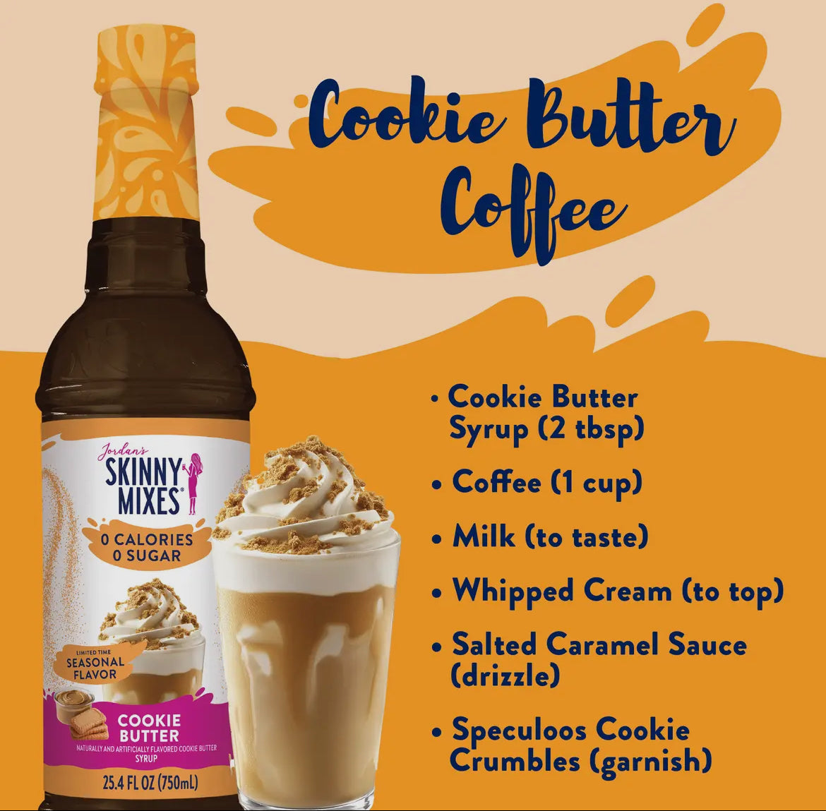 Skinny Cookie Butter Syrup