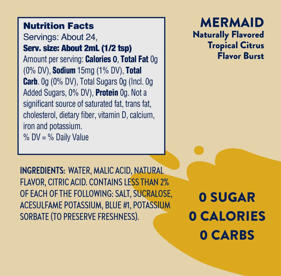 Flavor Burst - Sugar Free Mermaid ™