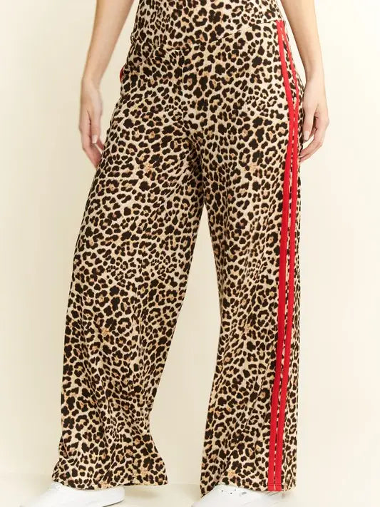 Lucky in Leopard Pants