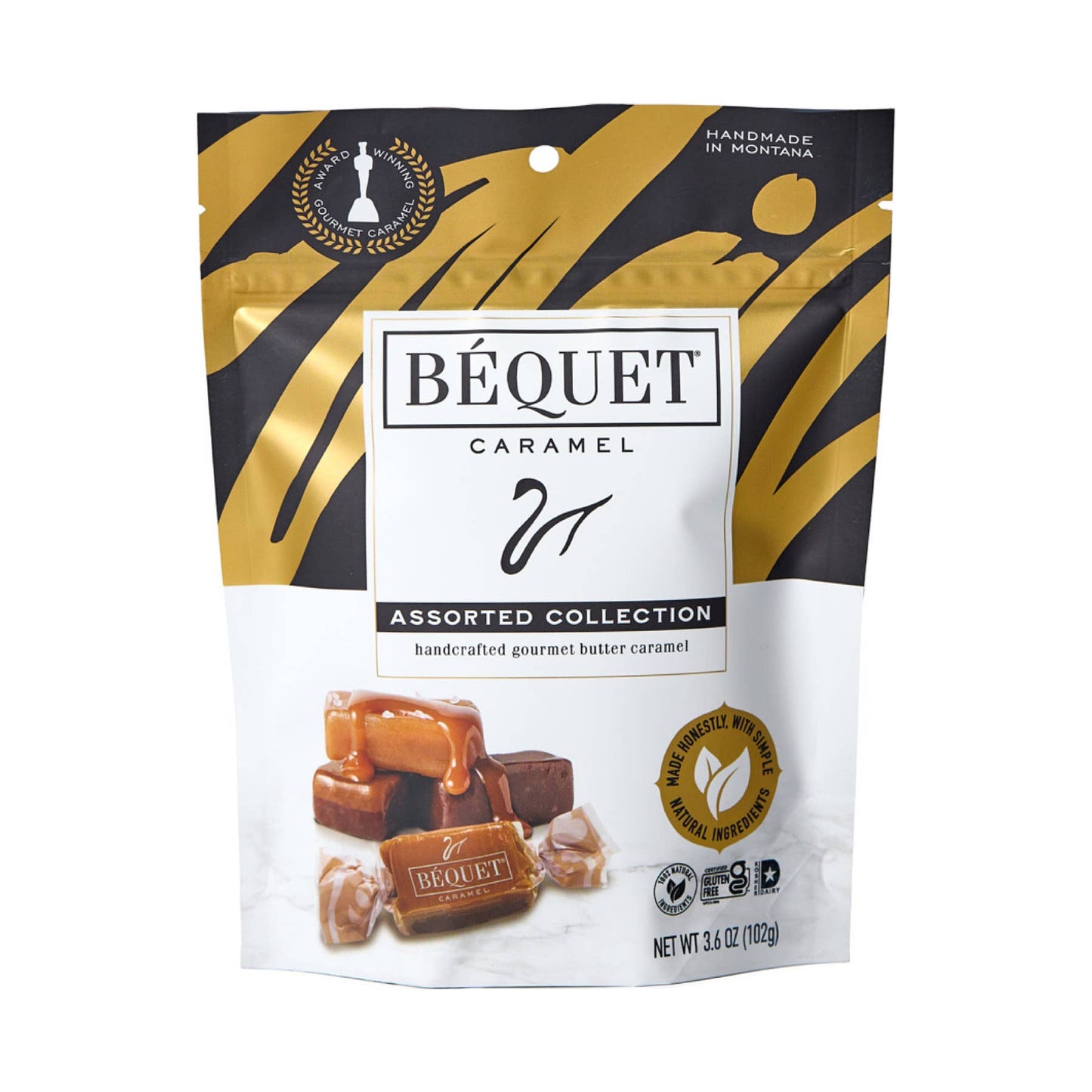 Béquet Gourmet Caramel 3.6 oz Pouch: Butterscotch