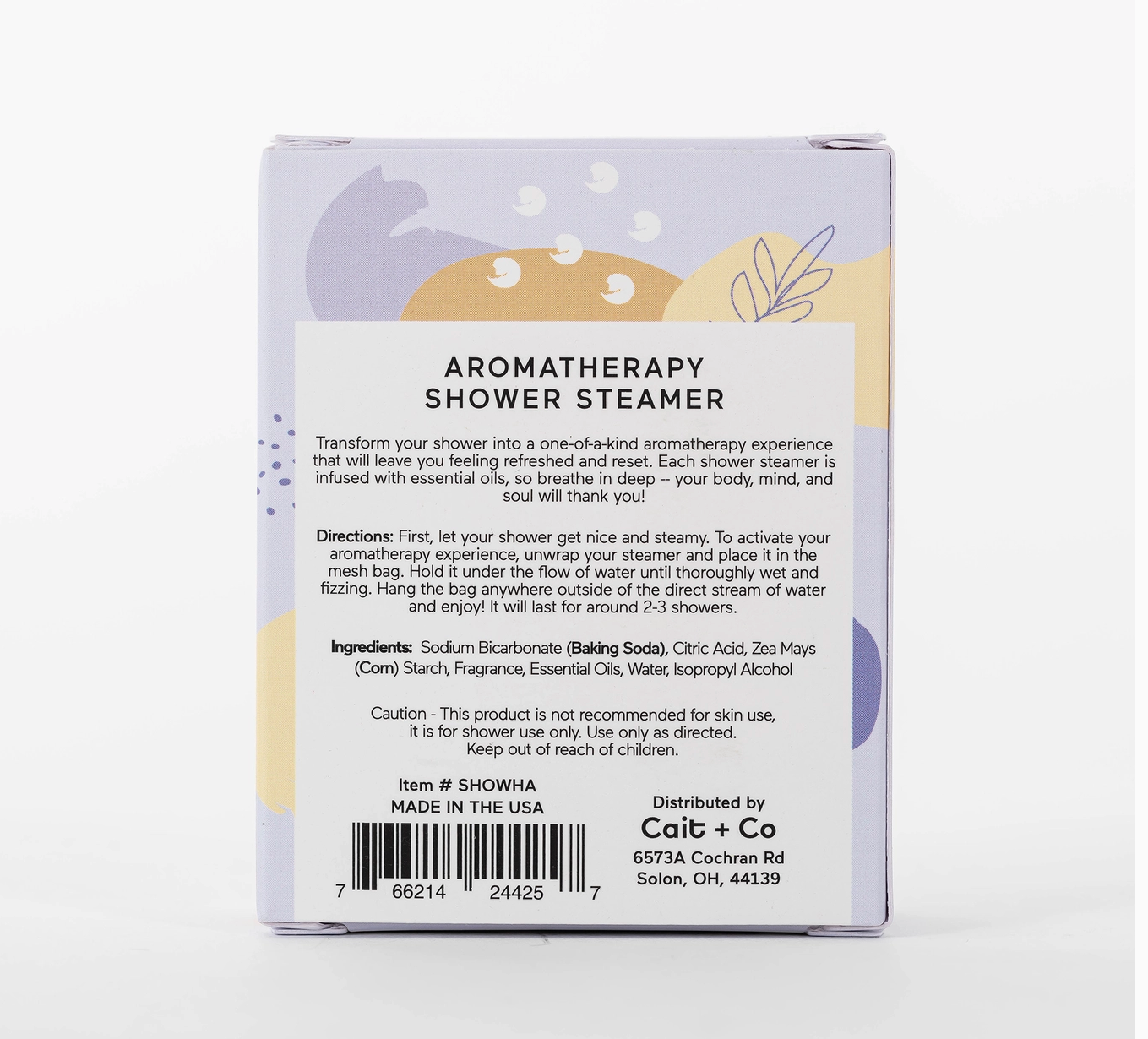 Luxe Honey + Almond Shower Steamer Fizzy Bomb