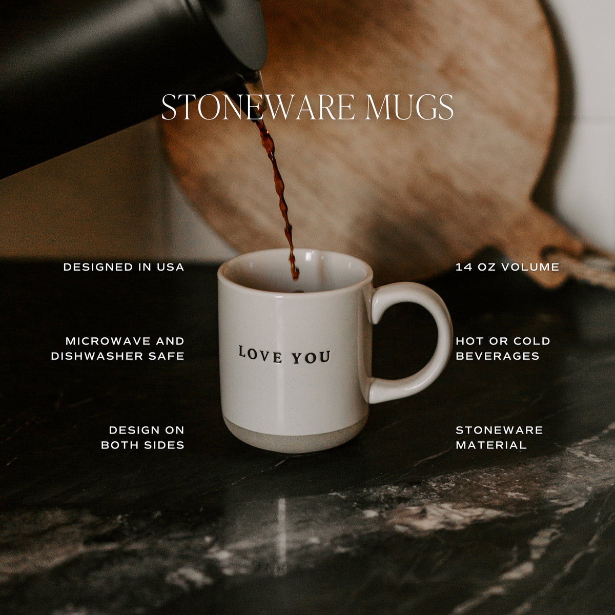 Best Teacher Ever Stoneware Coffee Mug