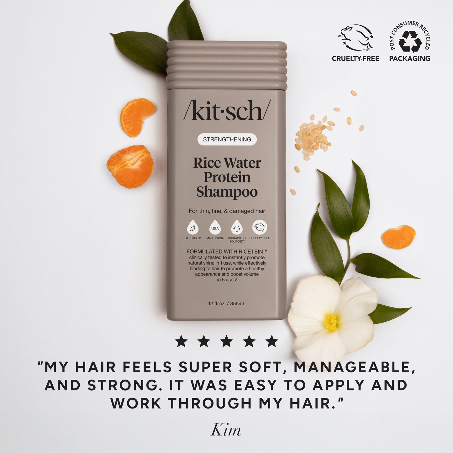Strengthening Rice Water Shampoo & Conditioner Combo