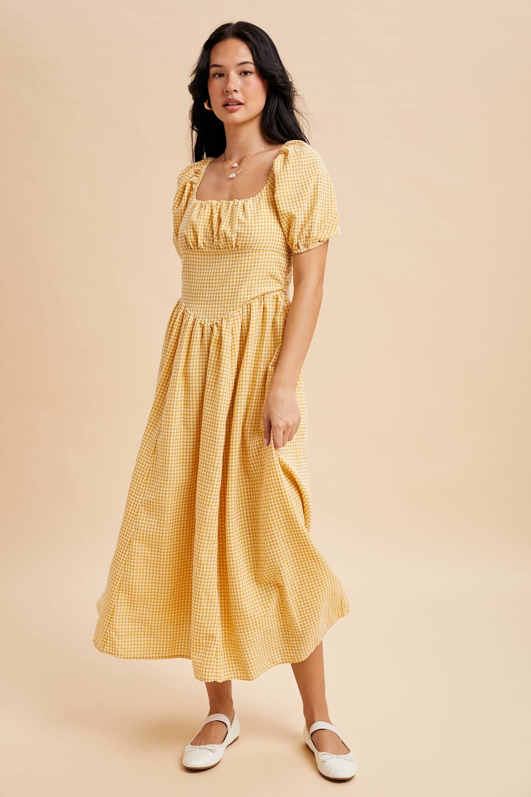 Lucy Gingham Dress