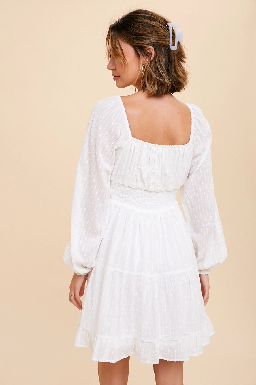 All You Need Smocked Peasant Dress