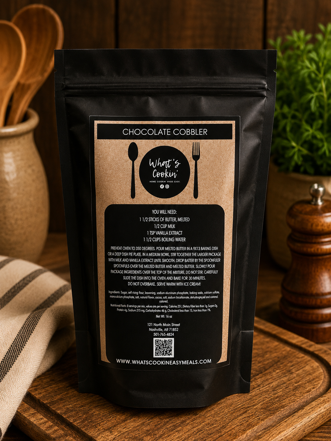 Chocolate Cobbler Mix