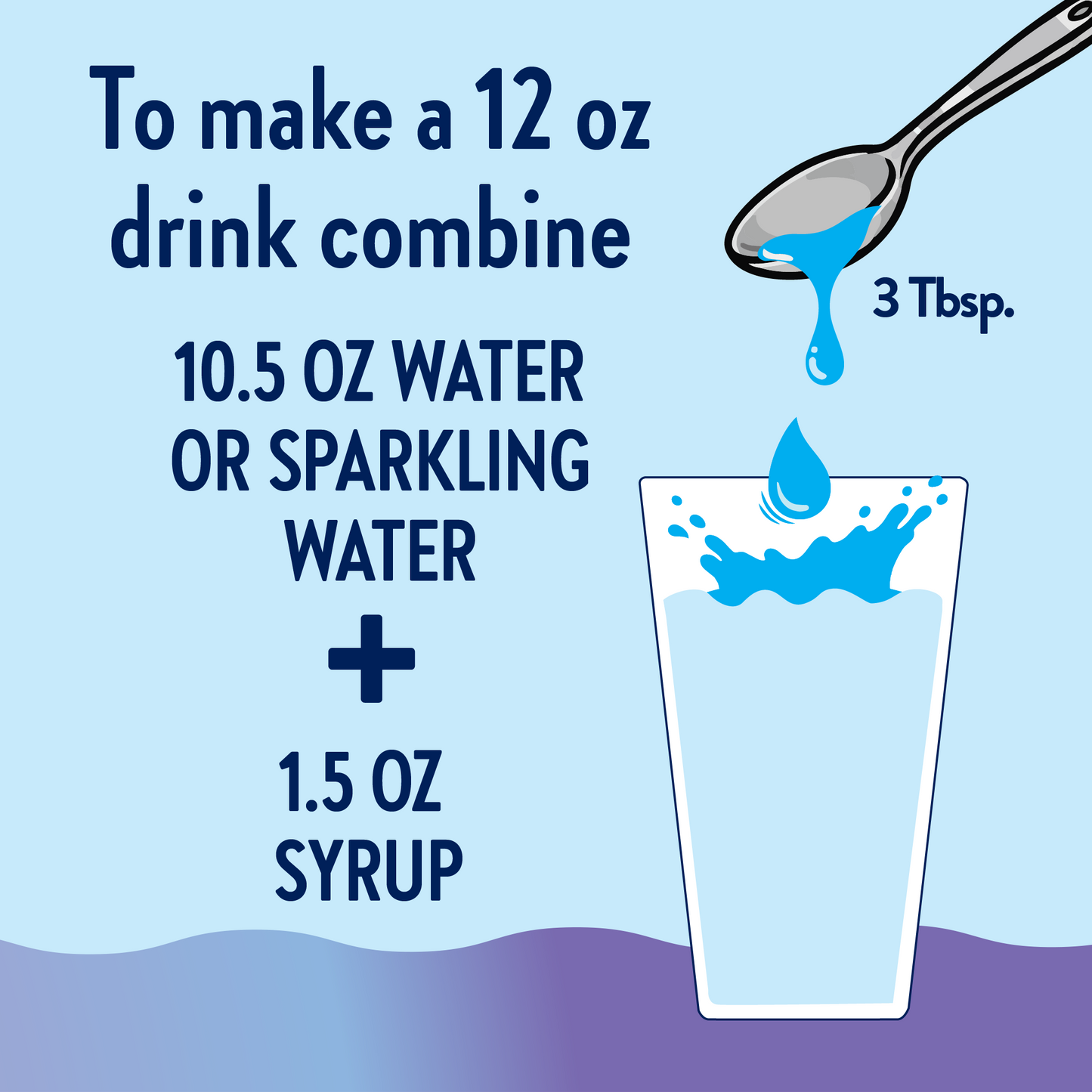 Sugar Free Mermaid Hydration Syrup with Electrolytes 375 ml