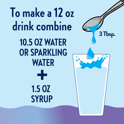 Sugar Free Mermaid Hydration Syrup with Electrolytes 375 ml