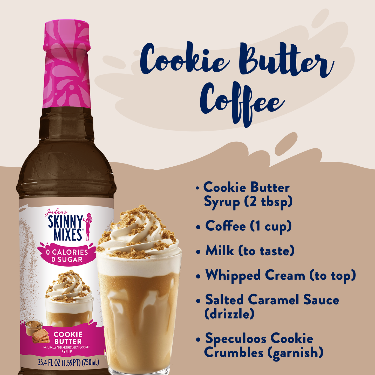 Skinny Cookie Butter Syrup