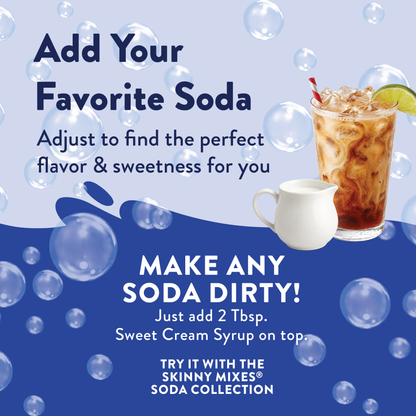 Skinny Sweet Cream Dirty Soda Syrup