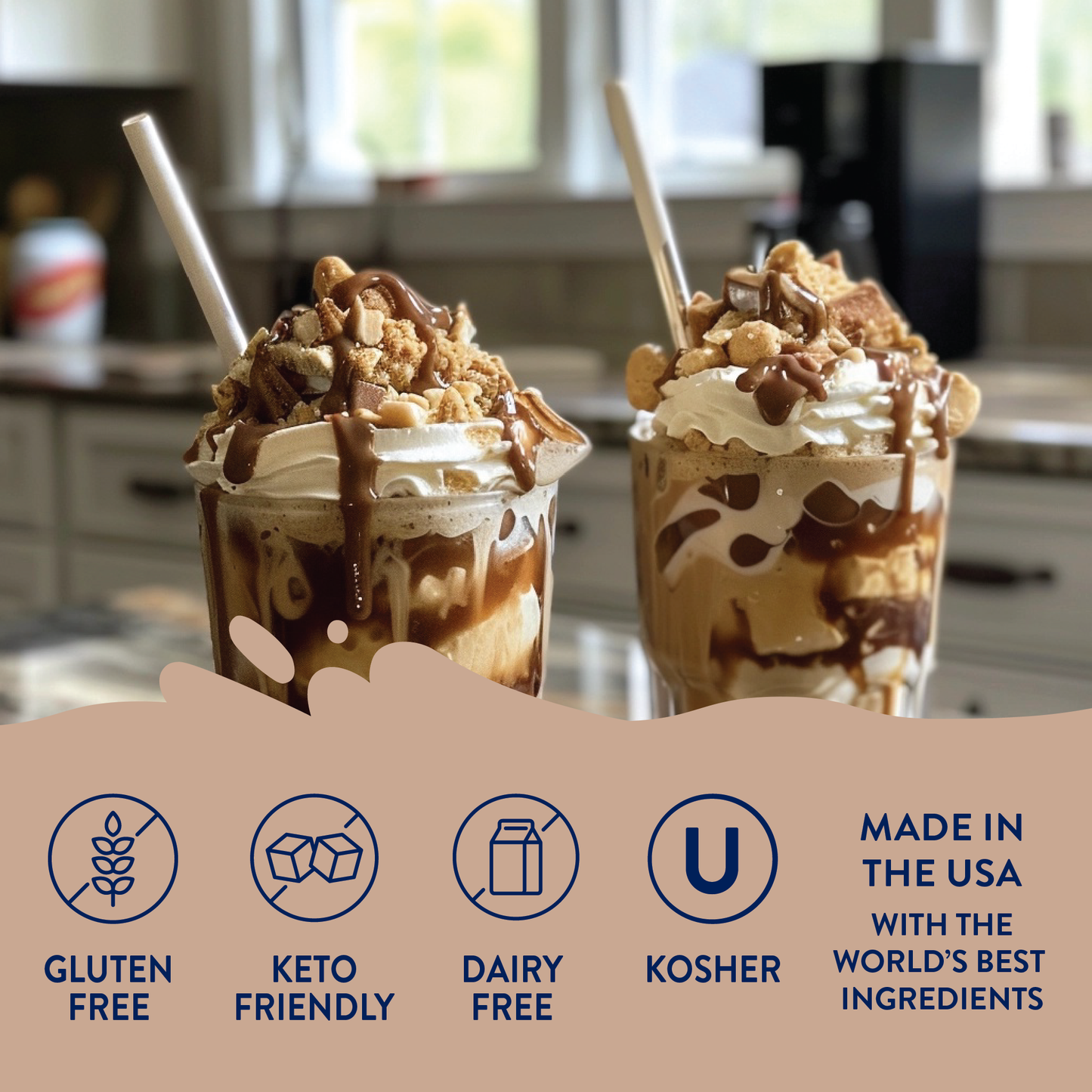 Skinny Peanut Butter Cup Syrup