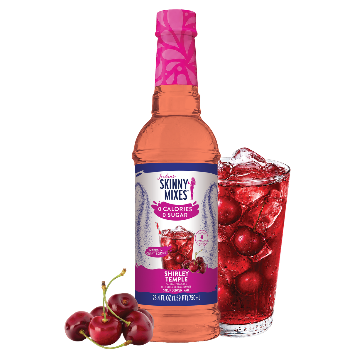 Skinny Shirley Temple Soda Syrup
