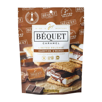 Béquet Campfire S'mores Caramel 3.6 oz Pouch