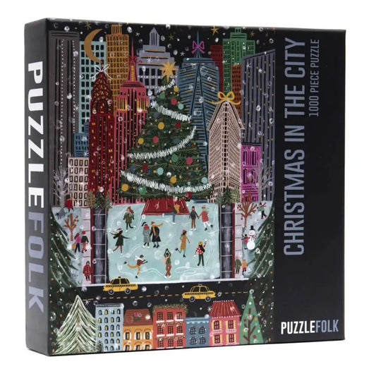 Christmas In The City 1000 Piece Holiday Puzzle