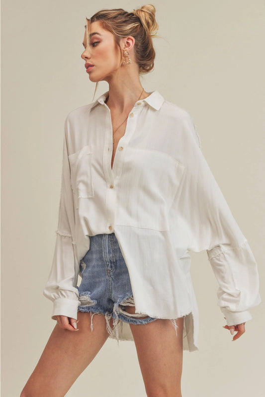 Delilah Top- White