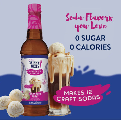 Skinny Root Beer Float Syrup