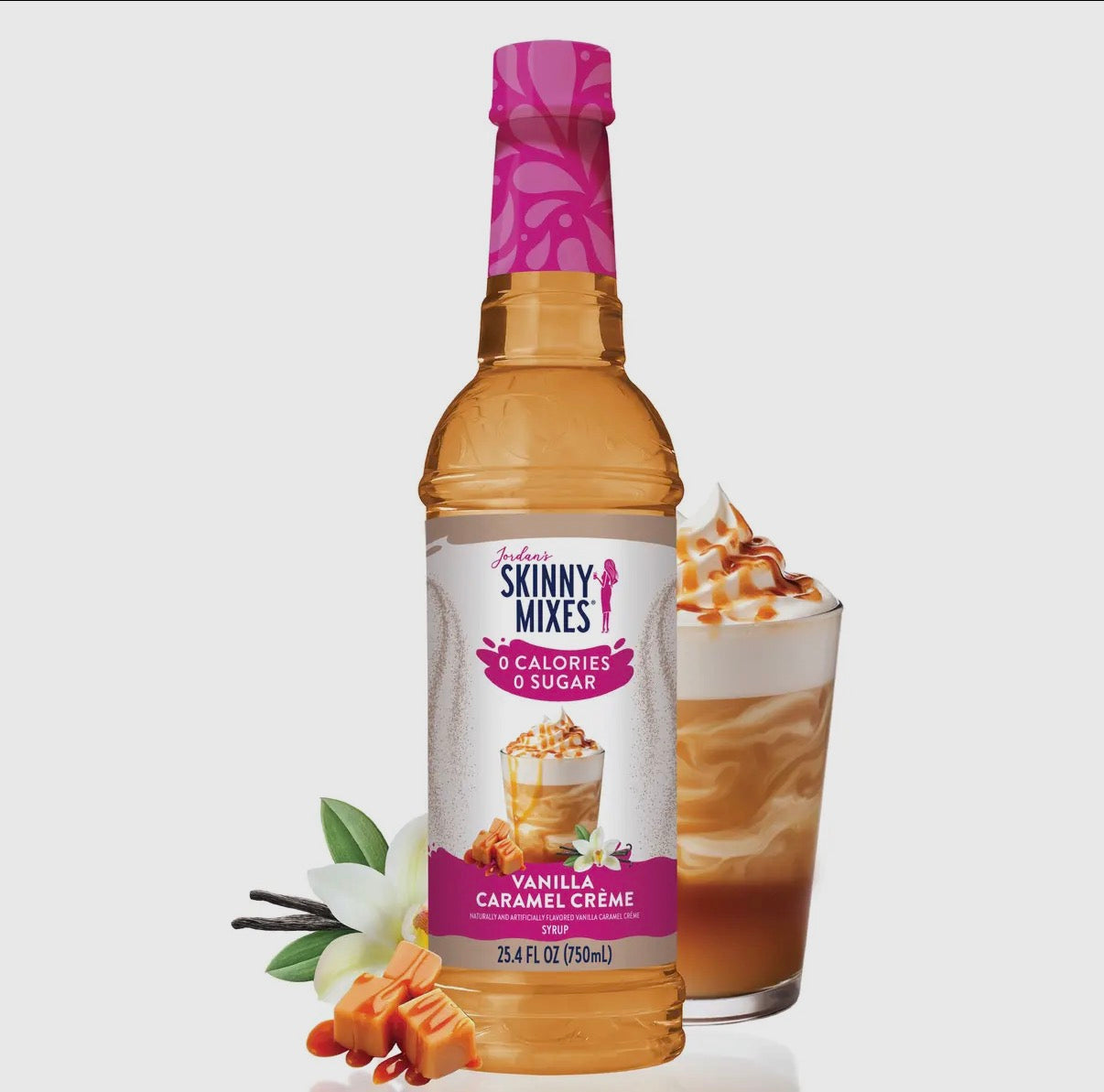 Skinny Vanilla Caramel Creme Syrup