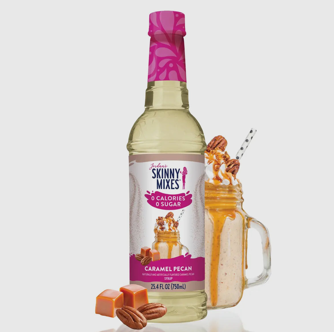 Skinny Caramel Pecan Syrup