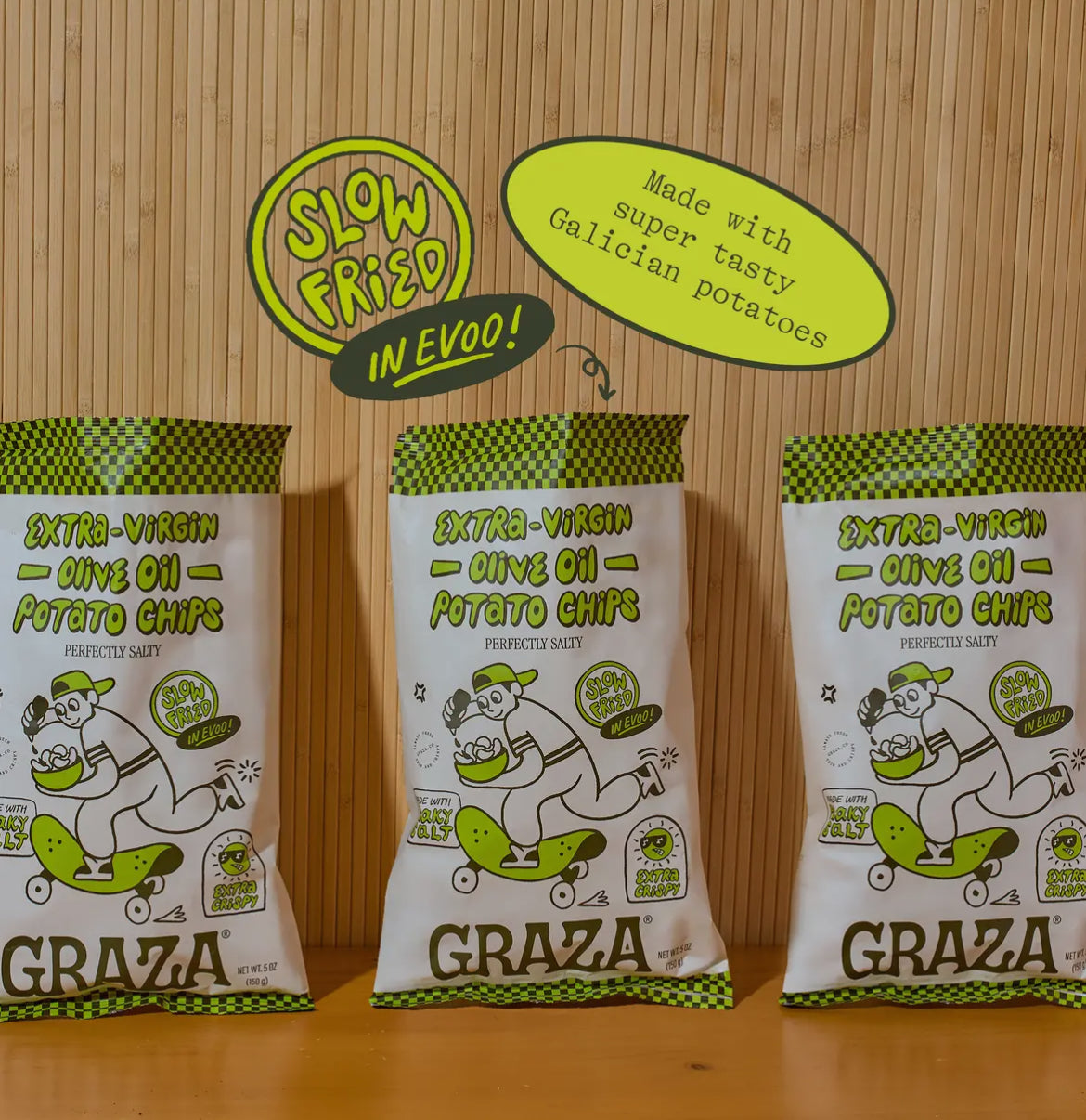 Graza's Perfectly Salty Chips (Fried in Evoo)