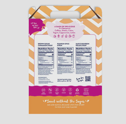 Fall Favorites Syrup Trio - Sugar Free Gift Set