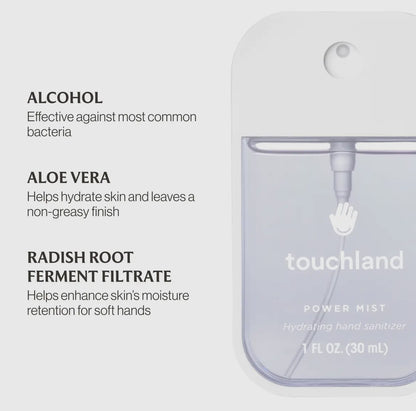 Touchland Beach Coco Mist Hydrating Hand Sanitizer