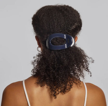 Kitsch Blue Orchid Large Flat Cloud Clip