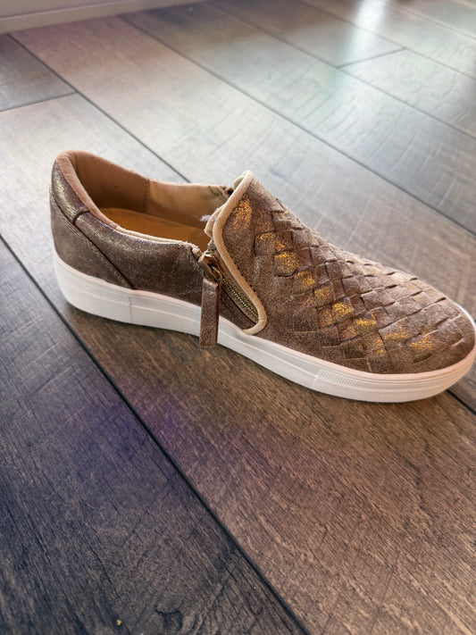 Tiffani Gold Sneakers