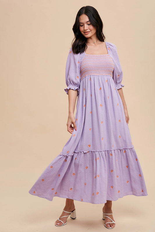 Carrie Smocked Dress