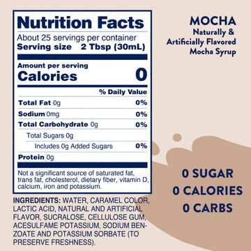 Skinny Mocha Syrup