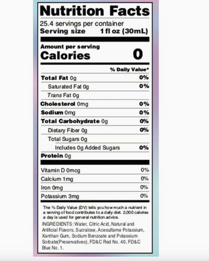 Skinny Unicorn Syrup