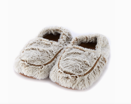 Warmies Marshmallow Brown Slippers