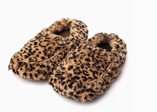 Warmies Leopard Slippers