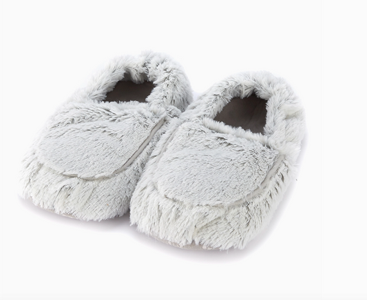 Warmies Marshmallow Grey Slippers