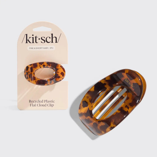 Kitsch Small Flat Cloud Clip- Tort