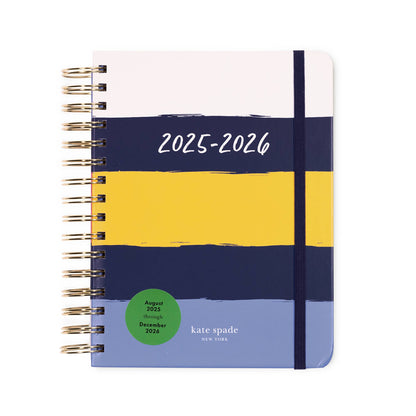 Kate Spade 17 Month Large Planner- Bold Painterly Stripe