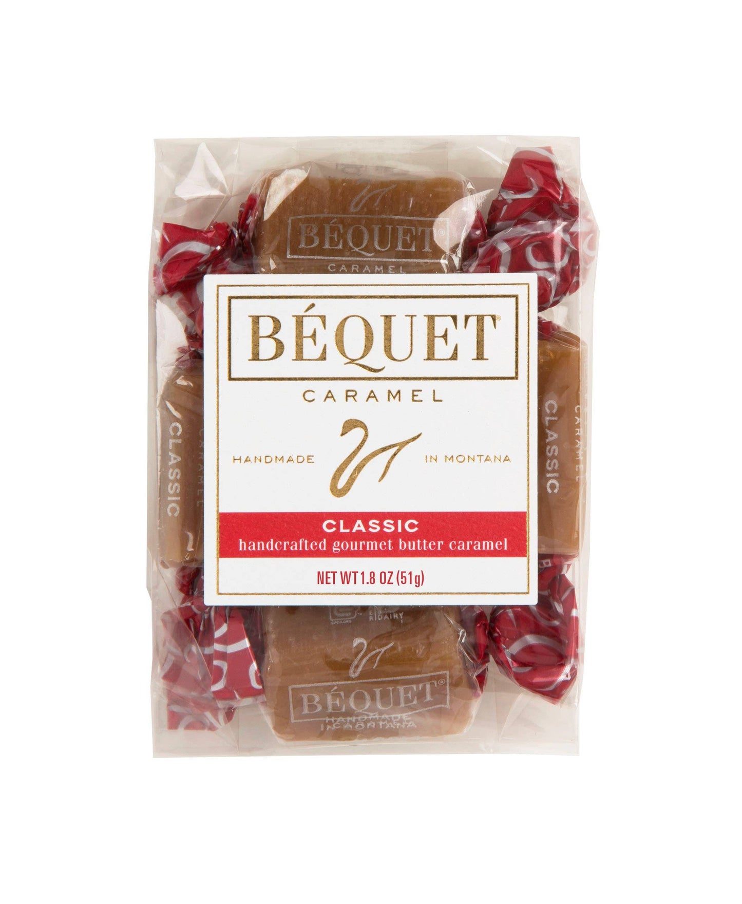 Béquet Gourmet Caramel 1.8 oz Grab & Go Bag: Celtic Sea Salt