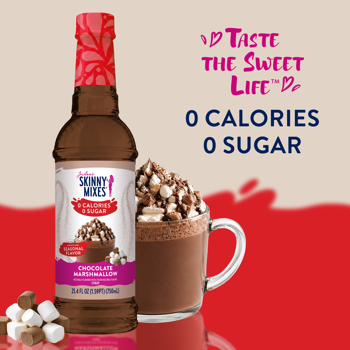 Skinny Chocolate Marshmallow Syrup