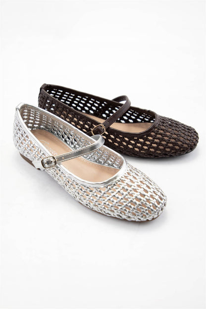 [BEST SELLER] CONCINNITY-9 CLASSIC MARY JANE WOVEN MESH UPPE: BLACK / A18