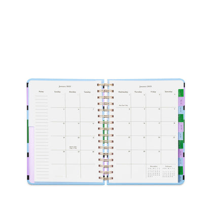 Kate Spade 12 Month Large Planner- Downtown Stripe