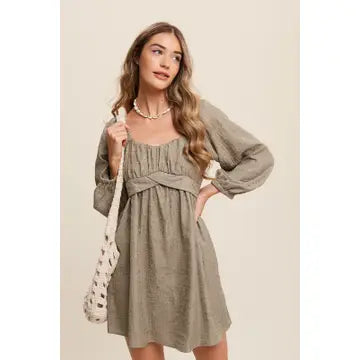 Lucy Babydoll Mini Dress