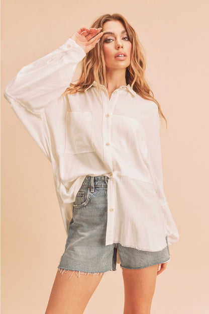 Delilah Top- White