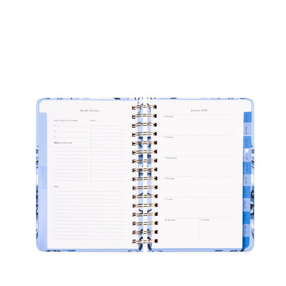 Kate Spade 12 Month Medium Planner- Floral Toile